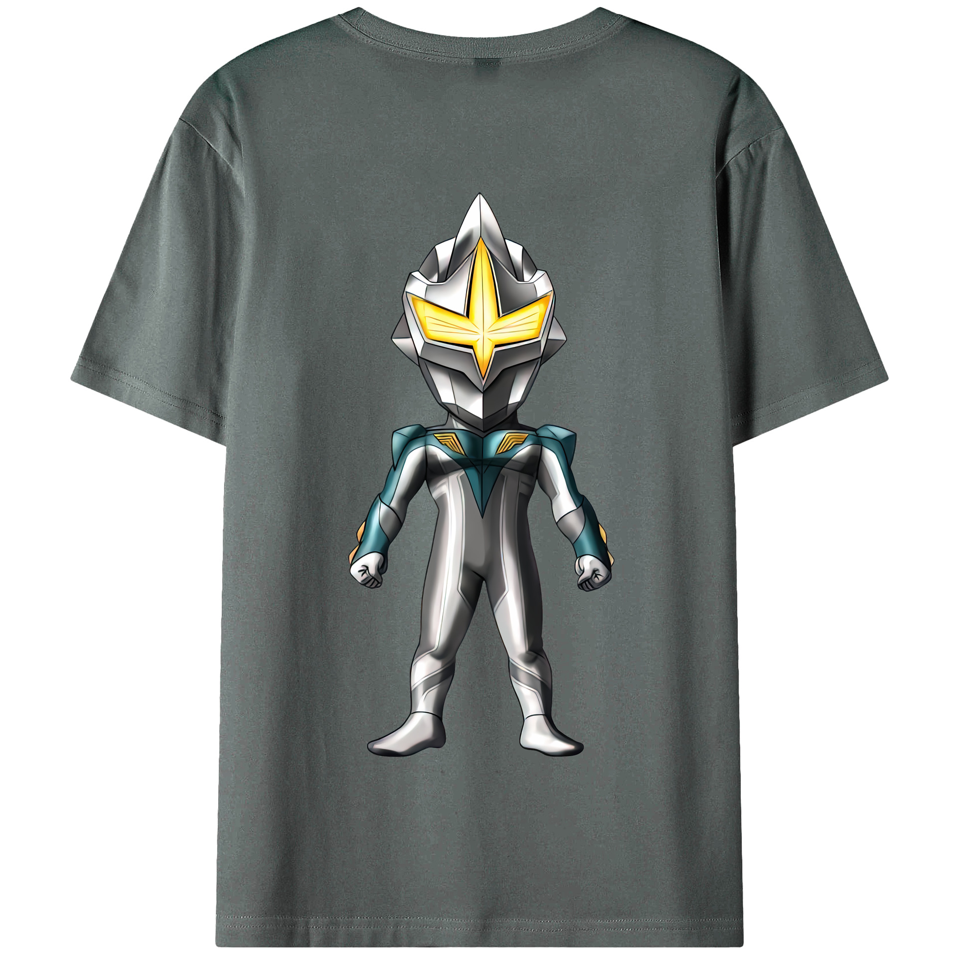 （画像用） ウルトラマン Ultraman 綿100％半袖Tシャツ（背面プリント）